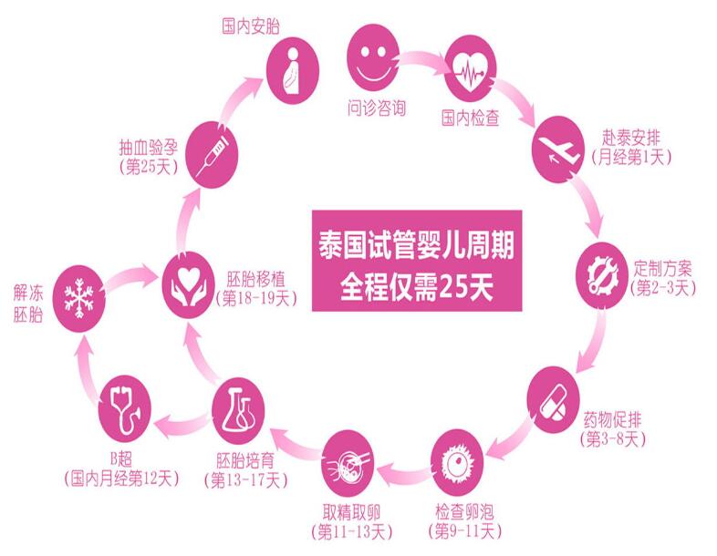 泰國試管嬰兒流程（泰國試管嬰兒詳細(xì)流程介紹）